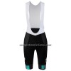 Completo Maglia + Pantaloncino con bretelle 2022 BORA-Hansgrohe Manica Corta Verde Nero Donna